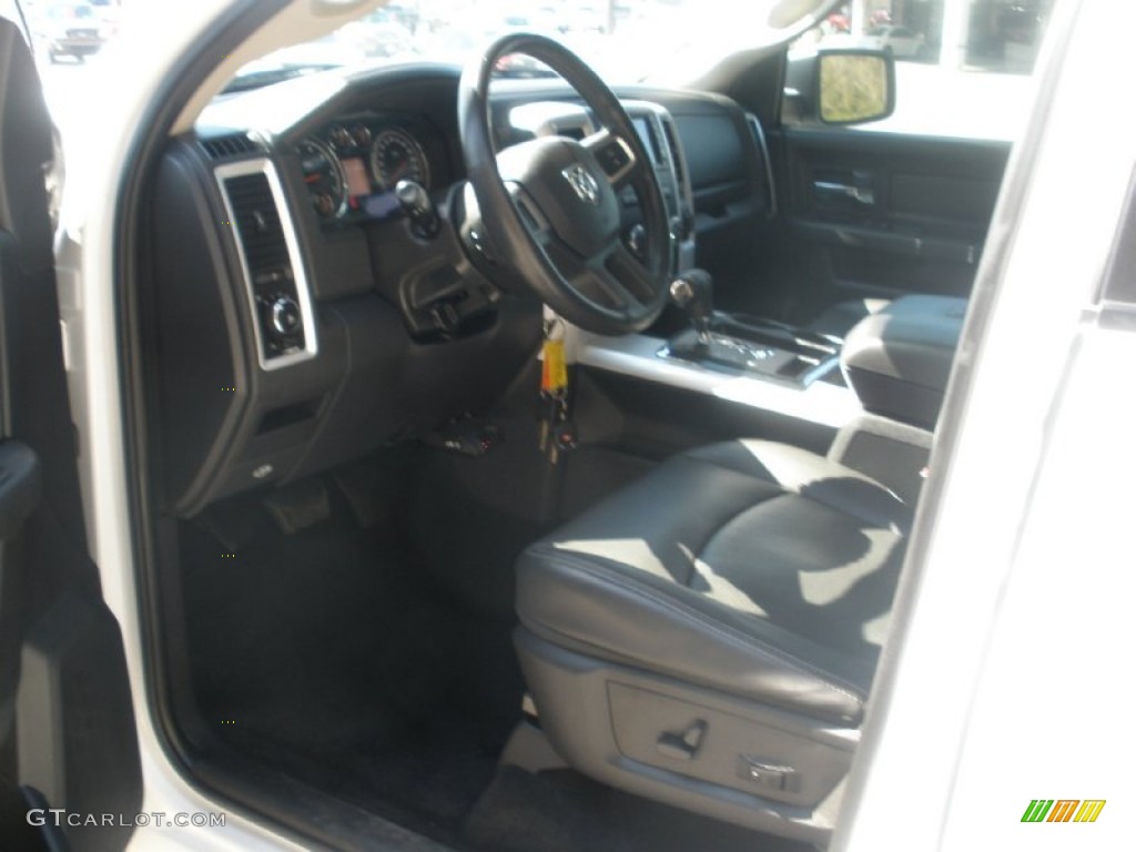 2010 Ram 1500 Sport Crew Cab - Stone White / Dark Slate Gray photo #4