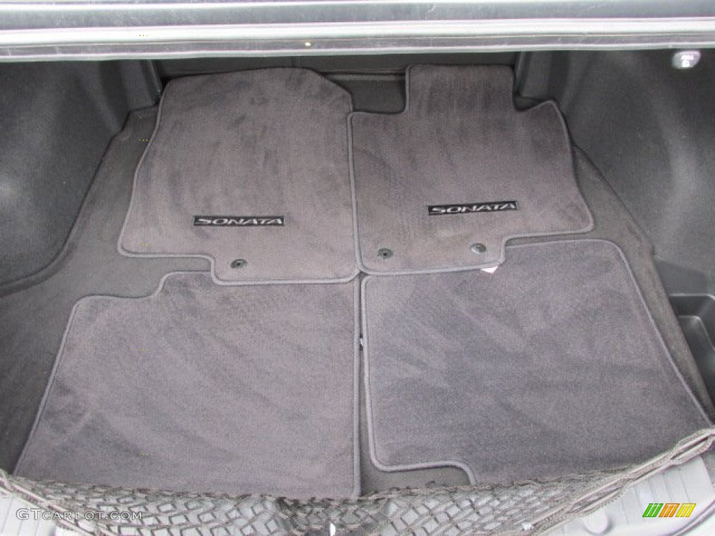 2011 Sonata GLS - Midnight Black / Gray photo #20