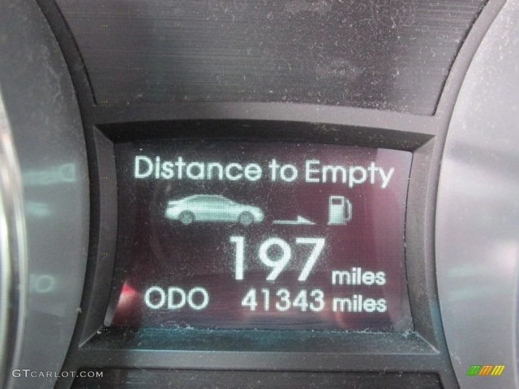 2011 Sonata GLS - Midnight Black / Gray photo #24