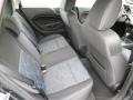 Charcoal Black/Blue Cloth Rear Seat Photo for 2011 Ford Fiesta #78975056