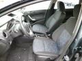 Charcoal Black/Blue Cloth Front Seat Photo for 2011 Ford Fiesta #78975136