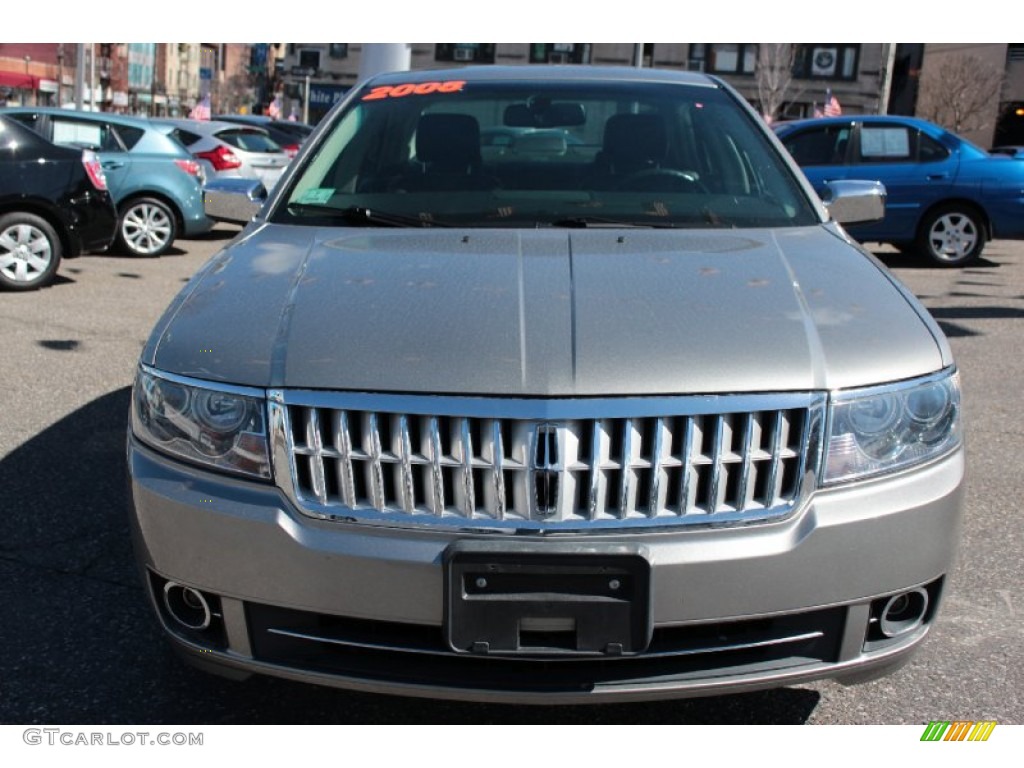 2008 MKZ AWD Sedan - Silver Birch Metallic / Dark Charcoal photo #3