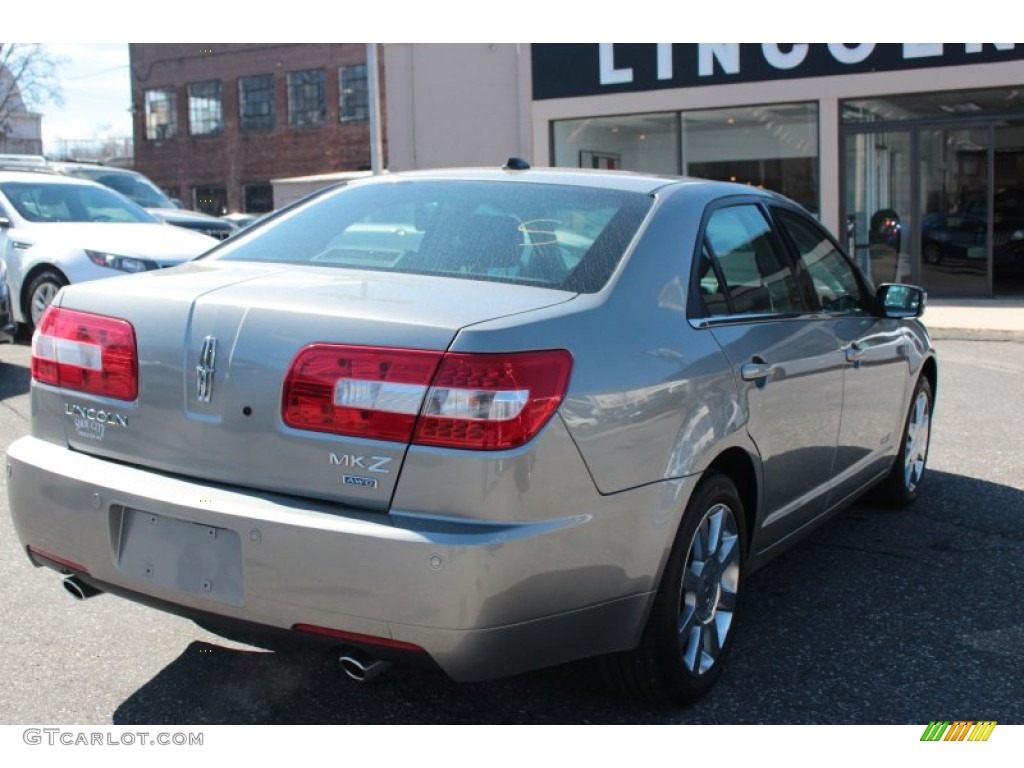 2008 MKZ AWD Sedan - Silver Birch Metallic / Dark Charcoal photo #7