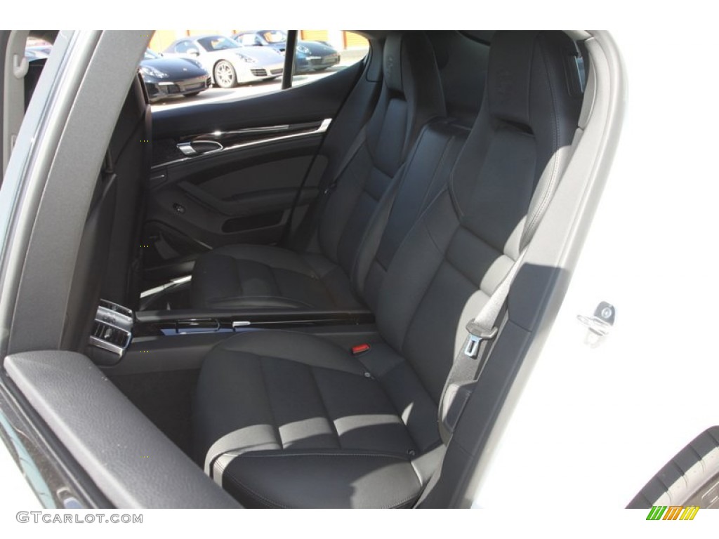 2013 Porsche Panamera Platinum Edition Rear Seat Photo #78976516