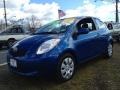 Blazing Blue Metallic 2007 Toyota Yaris 3 Door Liftback