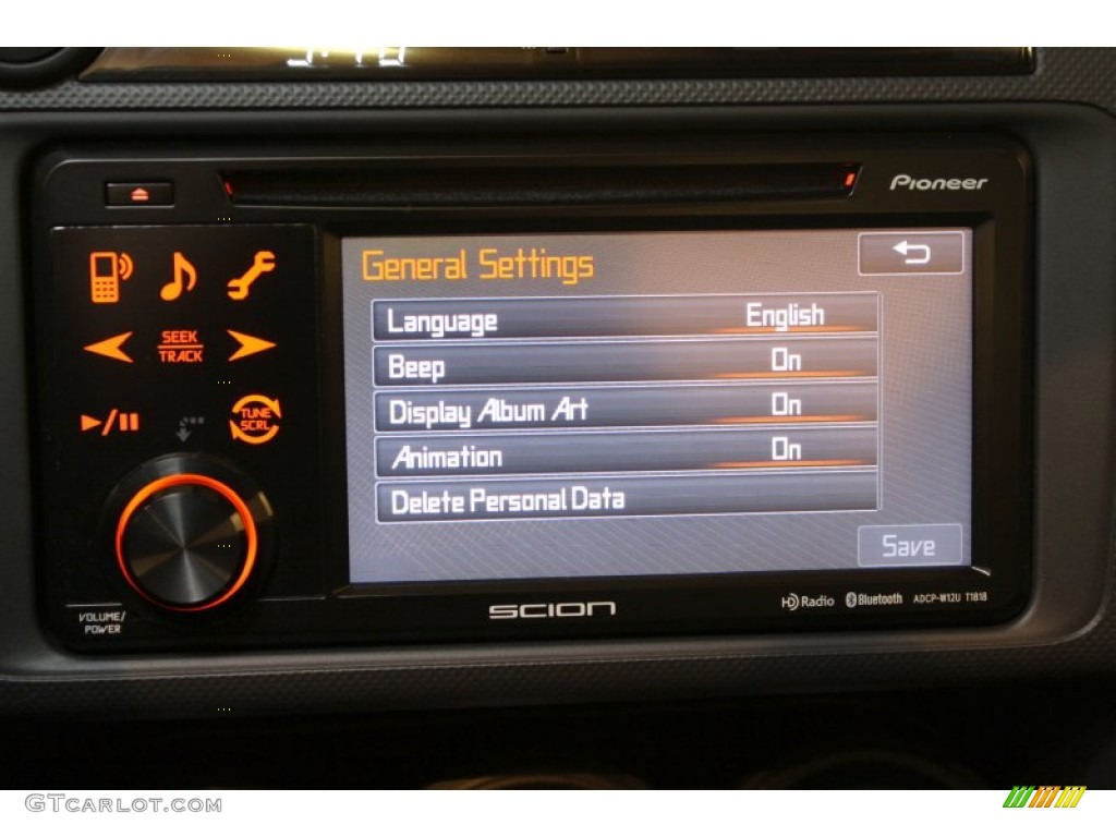 2012 Scion tC Standard tC Model Controls Photo #78977257