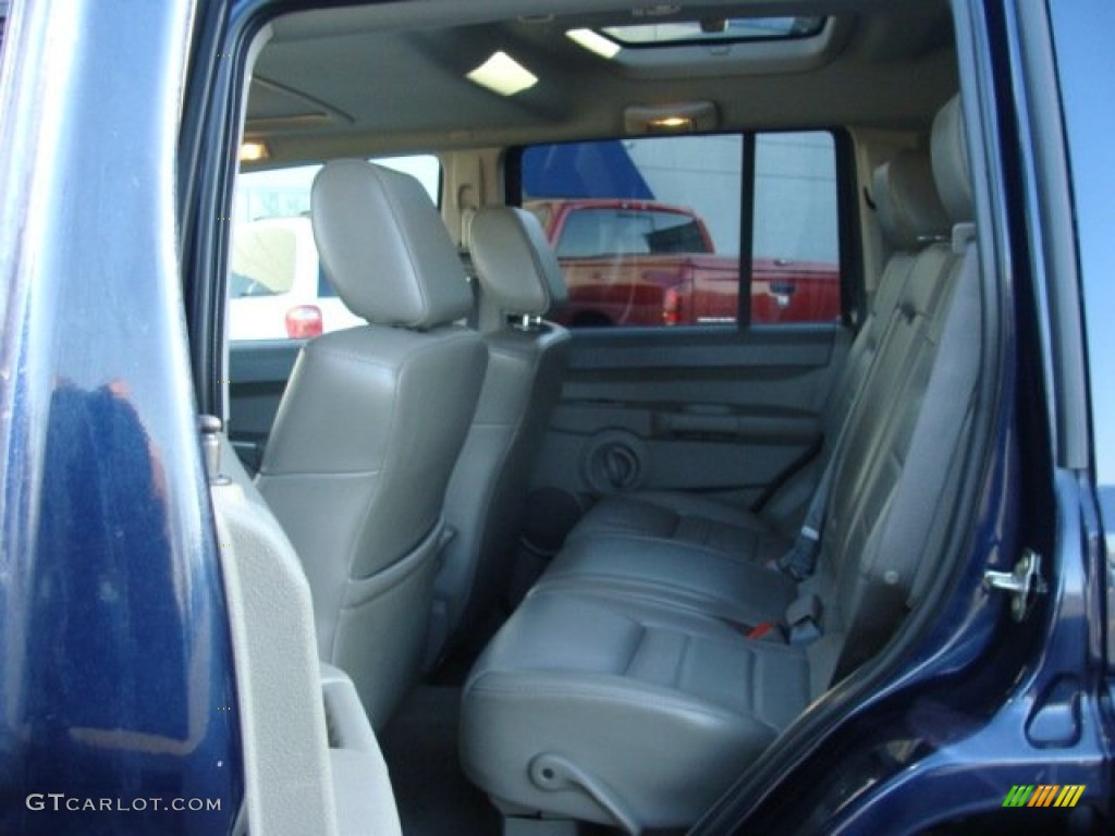 2006 Commander 4x4 - Midnight Blue Pearl / Medium Slate Gray photo #7