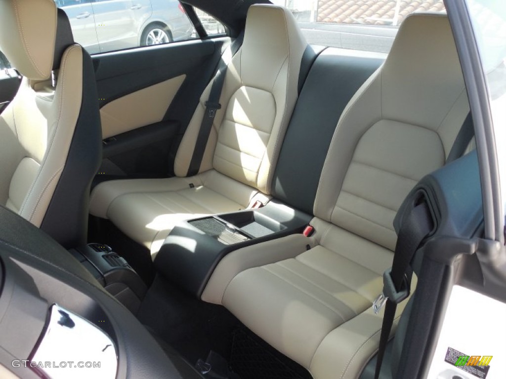 2013 Mercedes-Benz E 550 Coupe Rear Seat Photo #78977925
