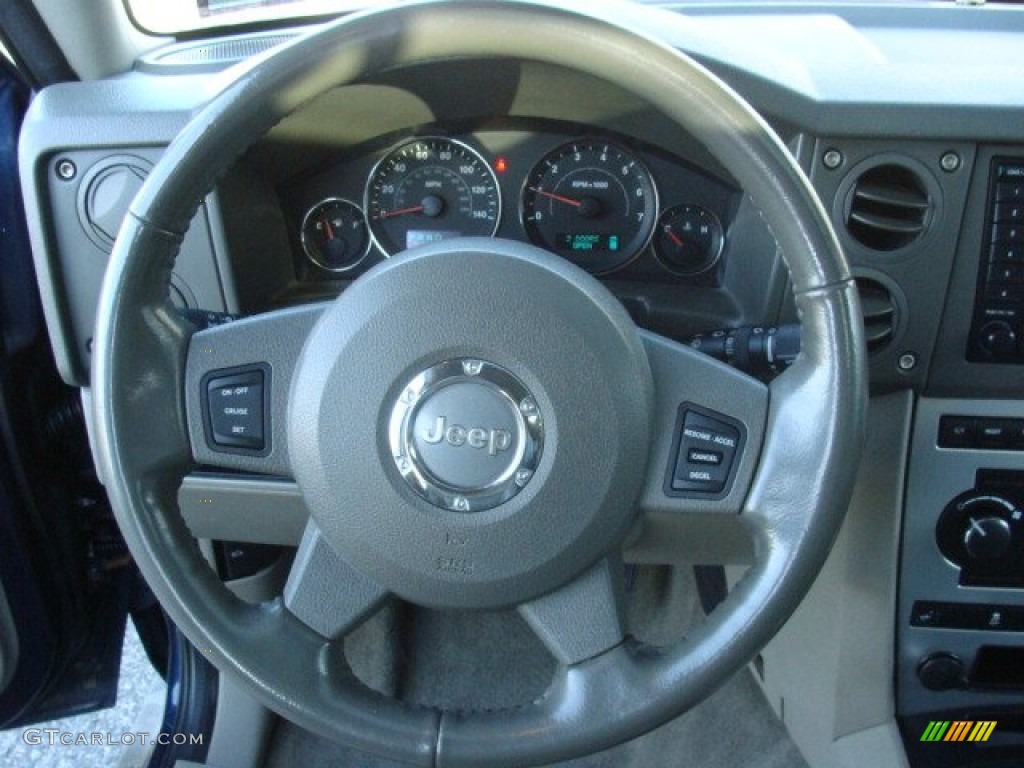 2006 Commander 4x4 - Midnight Blue Pearl / Medium Slate Gray photo #12