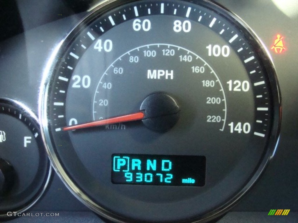 2006 Commander 4x4 - Midnight Blue Pearl / Medium Slate Gray photo #13