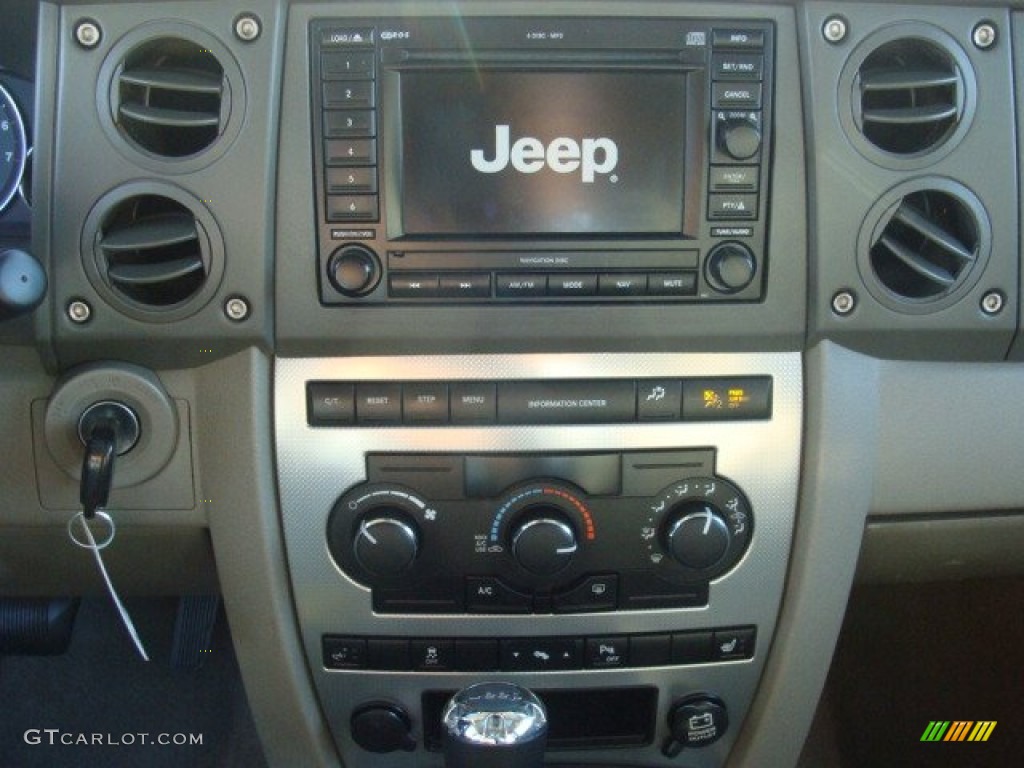 2006 Commander 4x4 - Midnight Blue Pearl / Medium Slate Gray photo #14