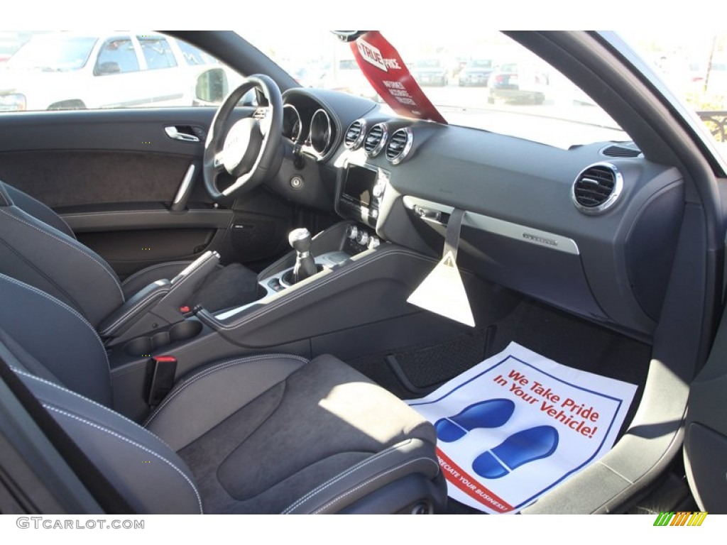 Black Interior 2013 Audi TT RS quattro Coupe Photo #78978059