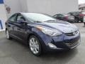 2013 Indigo Night Hyundai Elantra Limited  photo #3