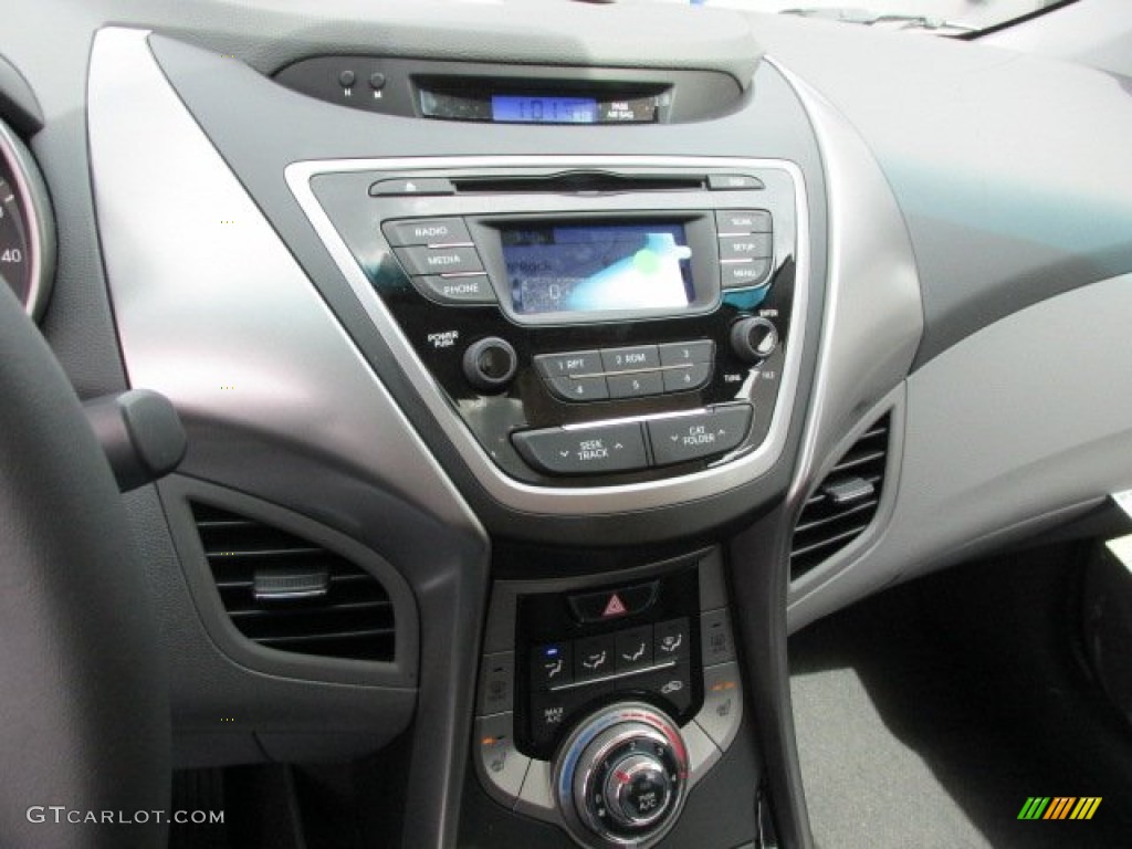 2013 Elantra Limited - Indigo Night / Gray photo #8