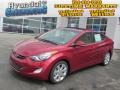 2013 Sparkling Ruby Hyundai Elantra Limited  photo #1
