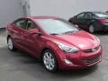 2013 Sparkling Ruby Hyundai Elantra Limited  photo #3