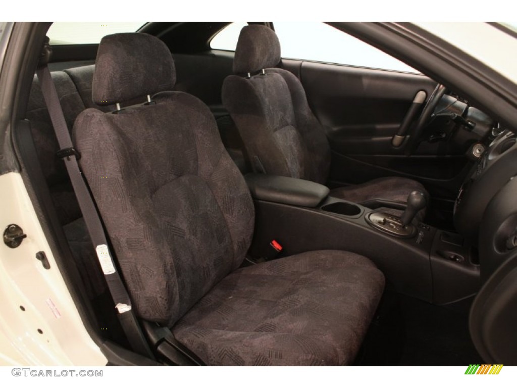 2001 Eclipse GS Coupe - Dover White Pearl / Black photo #13