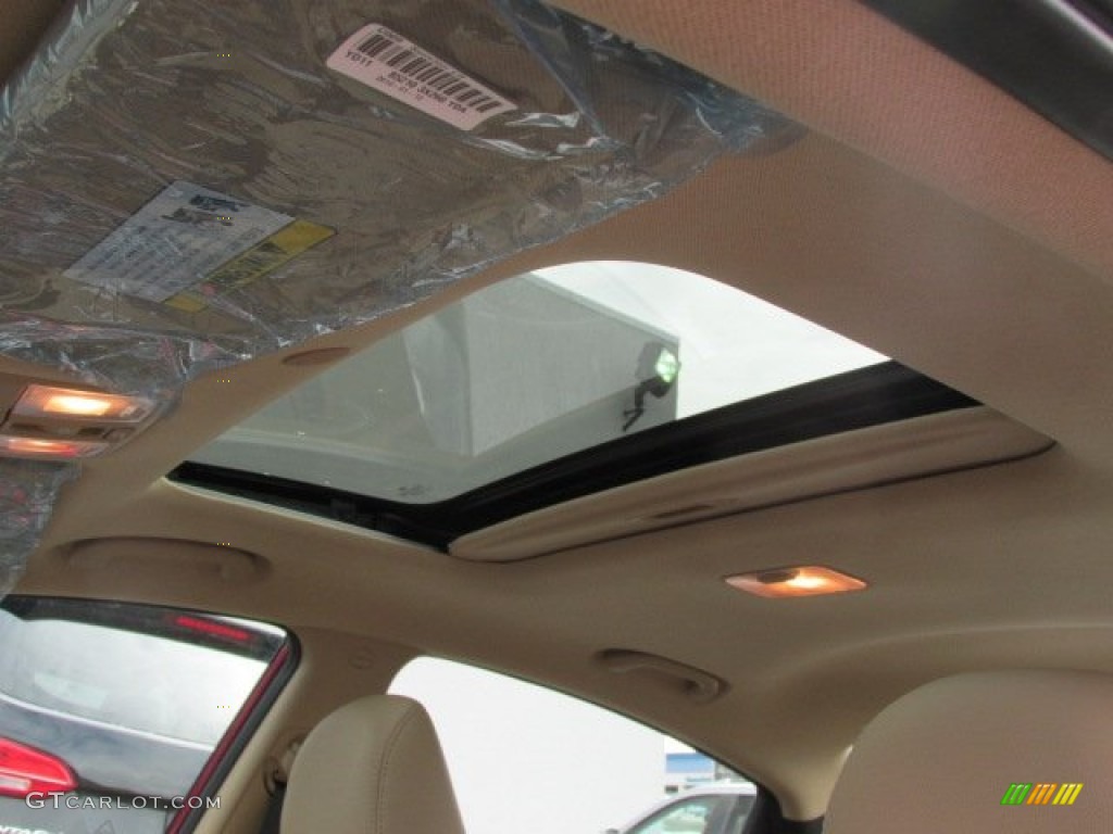 2013 Elantra Limited - Sparkling Ruby / Beige photo #5