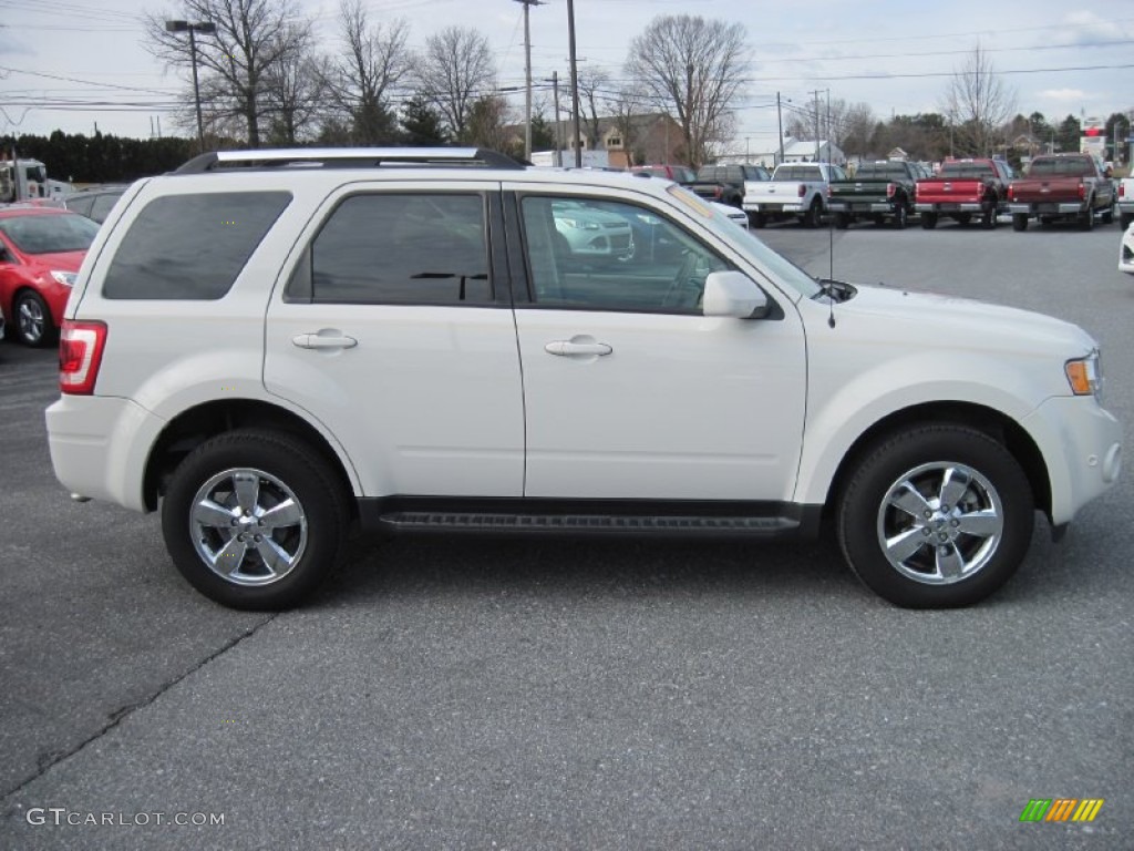 2011 Escape Limited 4WD - White Suede / Camel photo #2