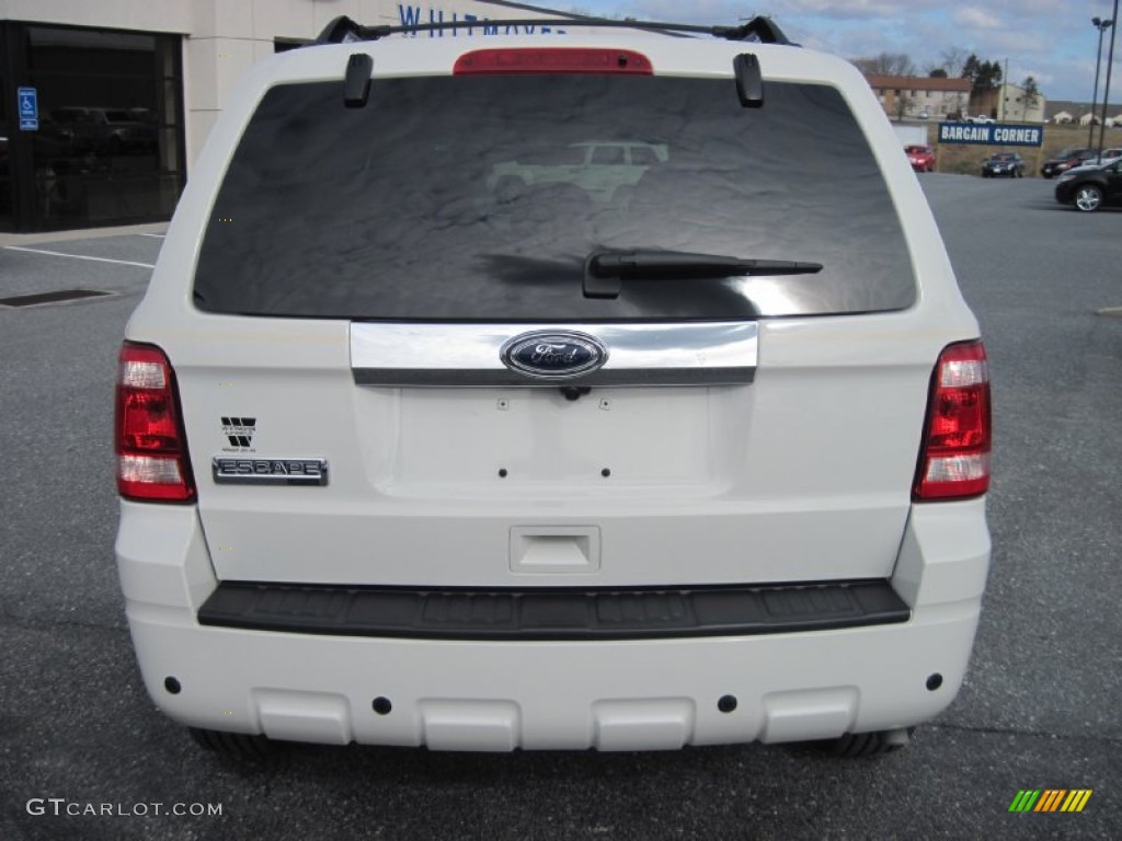 2011 Escape Limited 4WD - White Suede / Camel photo #4