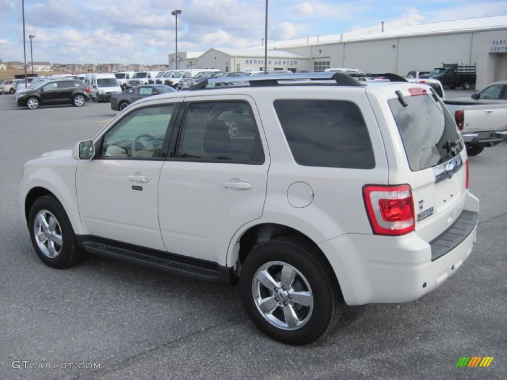 2011 Escape Limited 4WD - White Suede / Camel photo #5