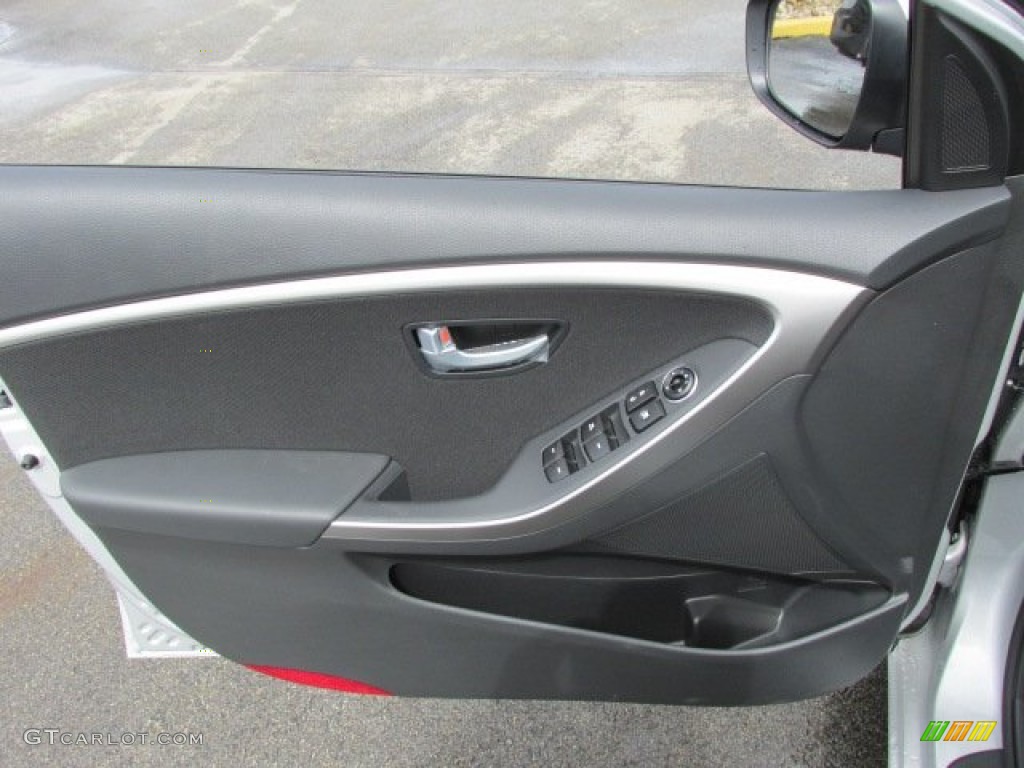 2013 Elantra GT - Silver / Black photo #5
