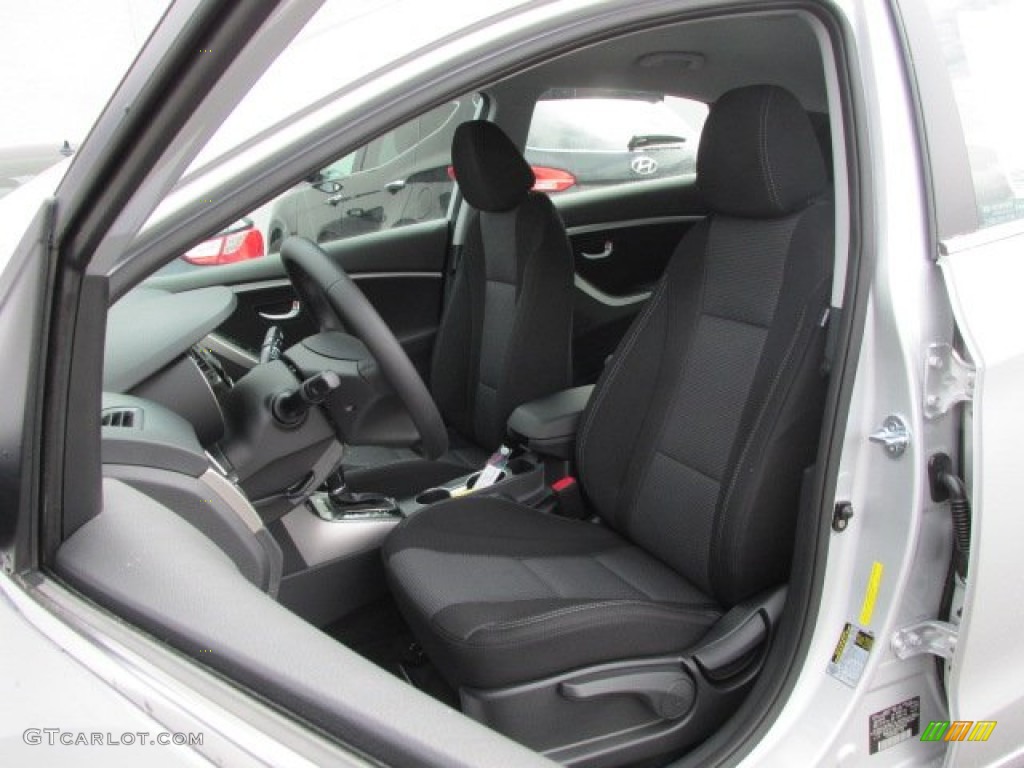 2013 Elantra GT - Silver / Black photo #7