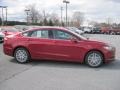 2013 Ruby Red Metallic Ford Fusion SE 1.6 EcoBoost  photo #2