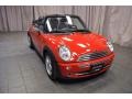 2008 Chili Red Mini Cooper Convertible  photo #4