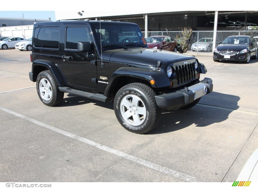 Black Jeep Wrangler