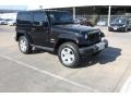 2011 Black Jeep Wrangler Sahara 4x4  photo #1