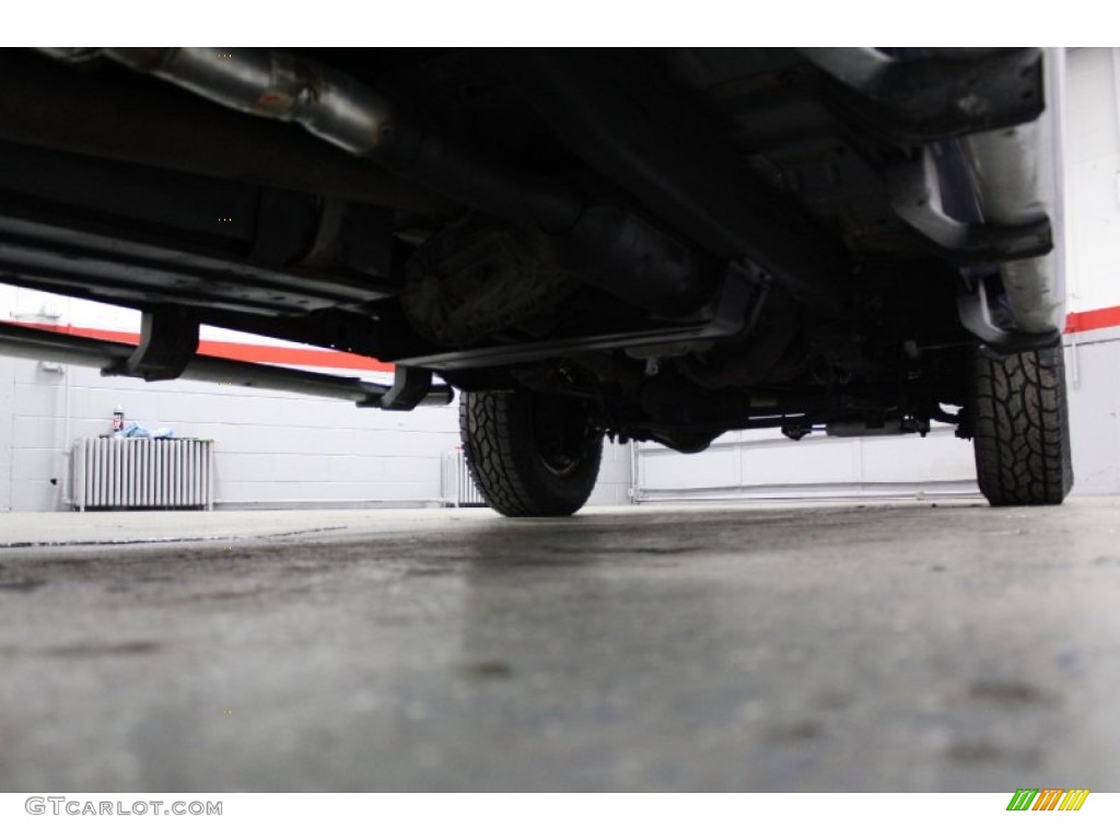 2003 F350 Super Duty XLT SuperCab 4x4 - Sonic Blue Metallic / Dark Flint photo #35