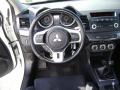 2010 Mitsubishi Lancer Evolution Black Sport Fabric Interior Steering Wheel Photo
