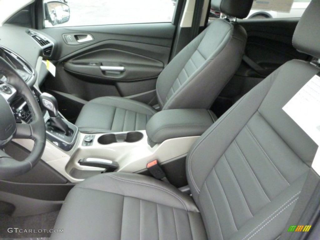 2013 Escape SEL 1.6L EcoBoost 4WD - White Platinum Metallic Tri-Coat / Charcoal Black photo #8