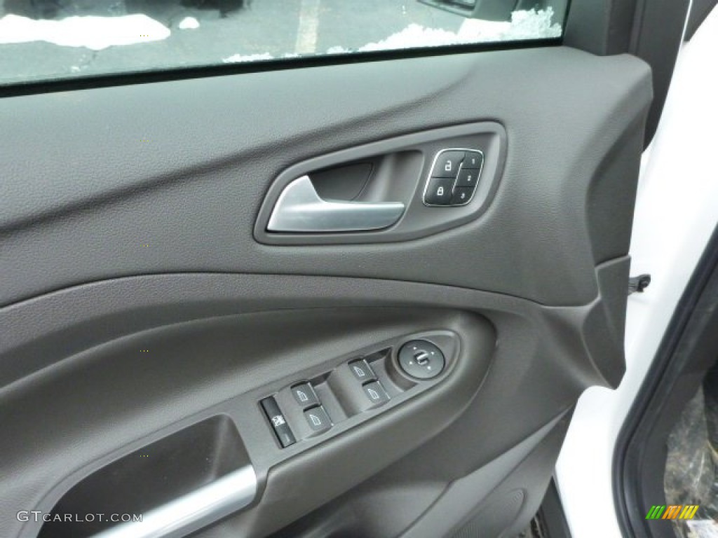 2013 Escape SEL 1.6L EcoBoost 4WD - White Platinum Metallic Tri-Coat / Charcoal Black photo #11