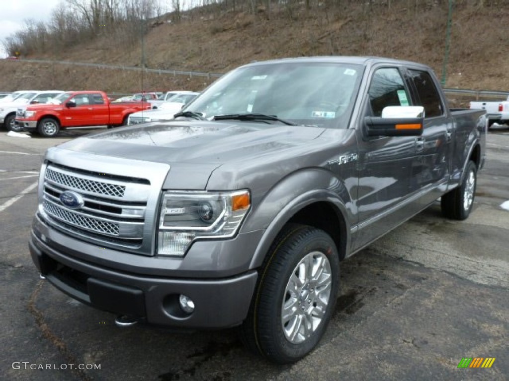 Sterling Gray Metallic 2013 Ford F150 Platinum SuperCrew 4x4 Exterior Photo #78983510