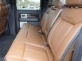 Platinum Unique Pecan Leather Rear Seat Photo for 2013 Ford F150 #78983550