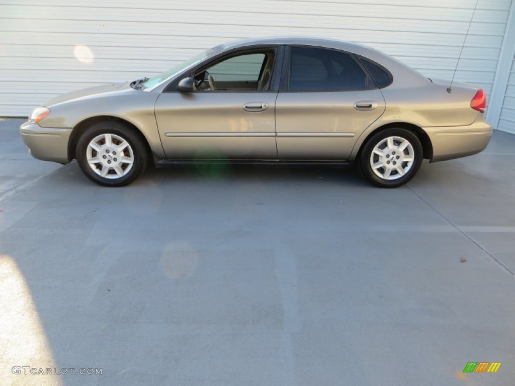 2007 Taurus SE - Gold Ash Metallic / Medium/Dark Pebble photo #6