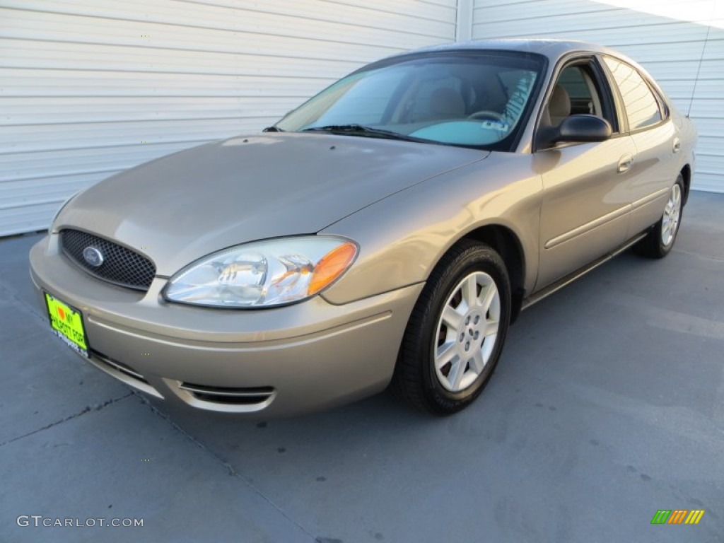 2007 Taurus SE - Gold Ash Metallic / Medium/Dark Pebble photo #7