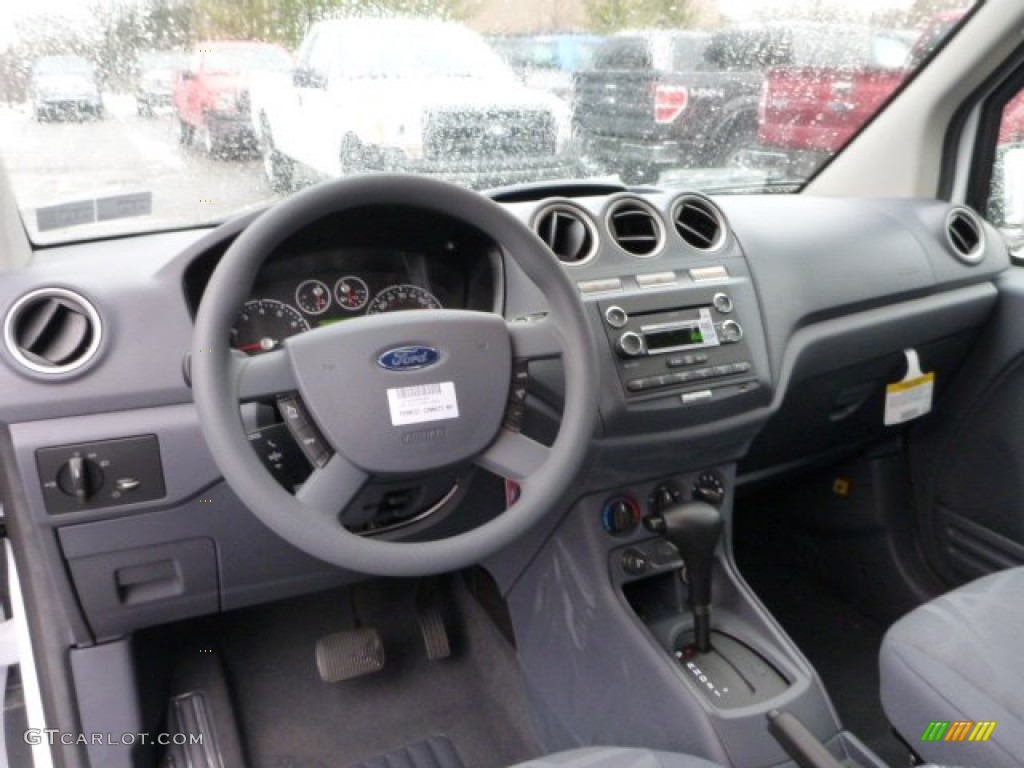 2013 Ford Transit Connect XLT Van Dark Gray Dashboard Photo #78984256