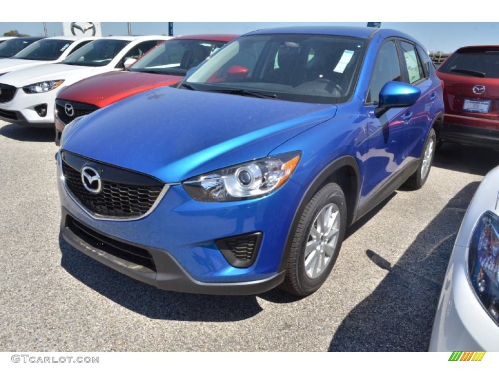 Sky Blue Mica 2014 Mazda CX-5 Sport Exterior Photo #78984594