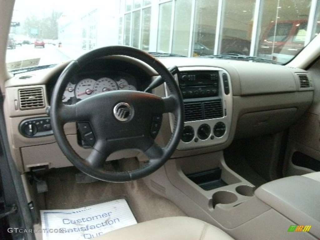 2004 Mountaineer AWD - Black Clearcoat / Medium Dark Parchment photo #10