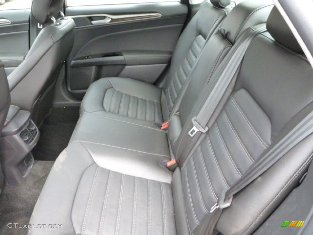 2013 Ford Fusion Hybrid SE Rear Seat Photo #78984937