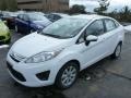 2013 Oxford White Ford Fiesta SE Sedan  photo #5