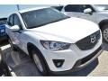 2014 Crystal White Pearl Mica Mazda CX-5 Touring  photo #5