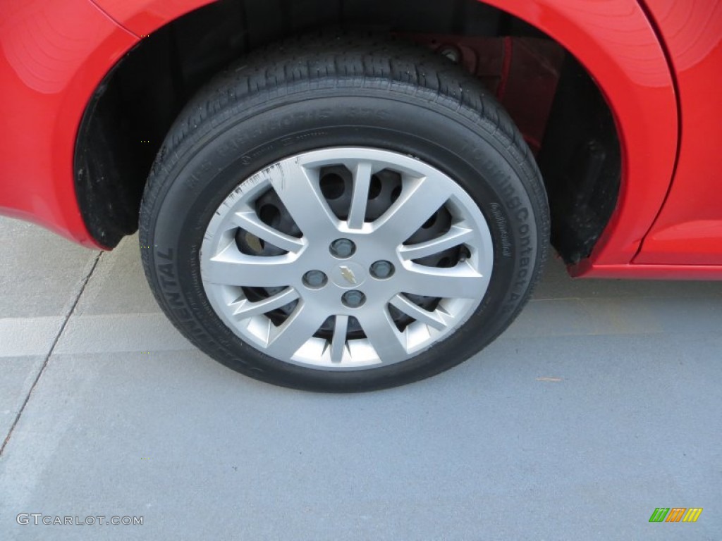 2010 Cobalt LT Sedan - Victory Red / Gray photo #13