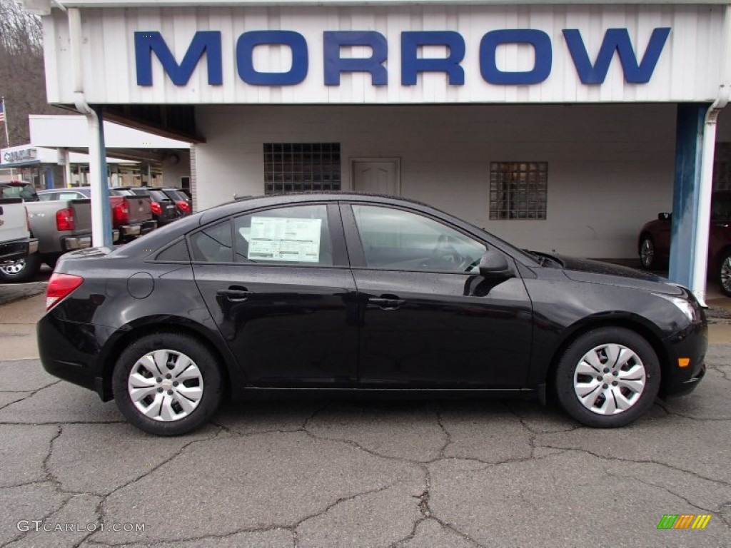 2013 Cruze LS - Black Granite Metallic / Jet Black/Medium Titanium photo #1