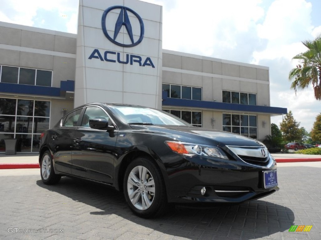 Crystal Black Pearl Acura ILX