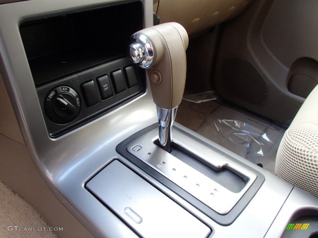 2006 Pathfinder S 4x4 - Super Black / Desert photo #17