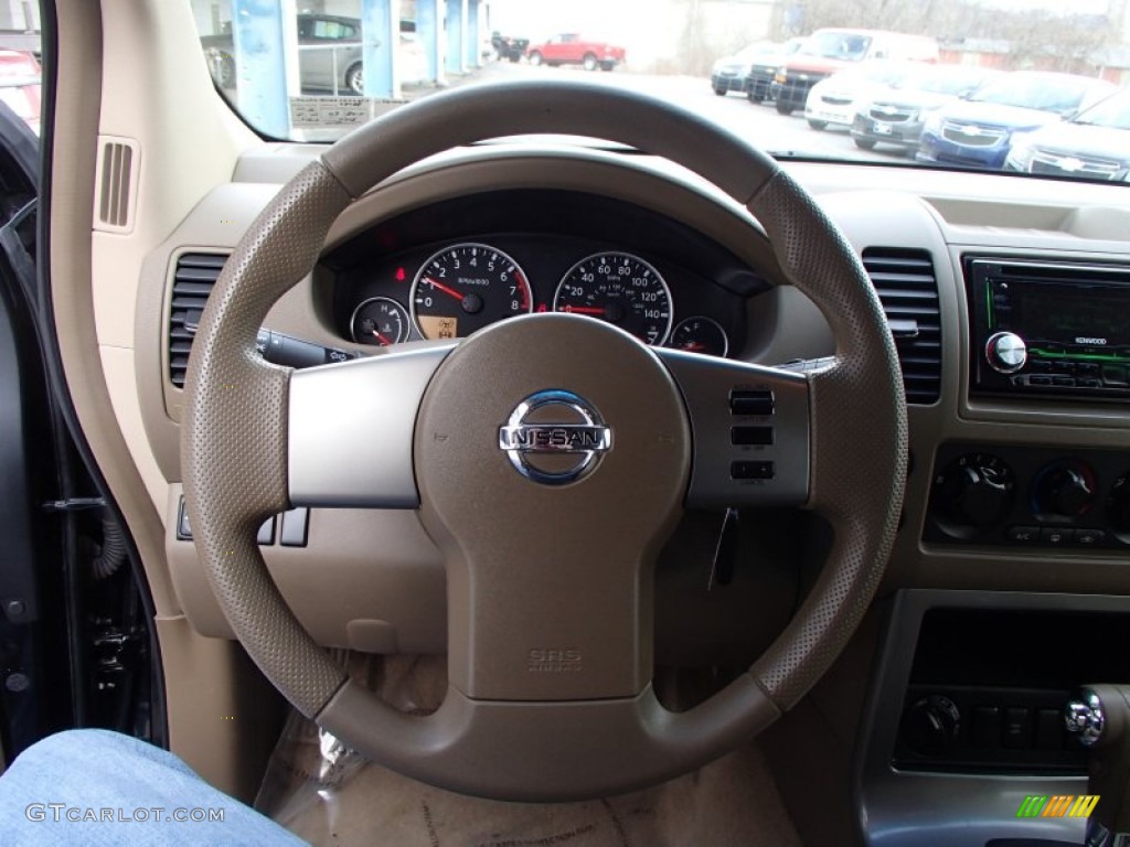 2006 Pathfinder S 4x4 - Super Black / Desert photo #18